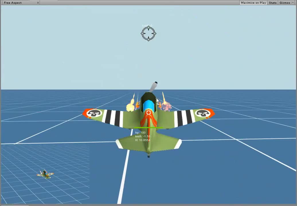 Airplane taking off game