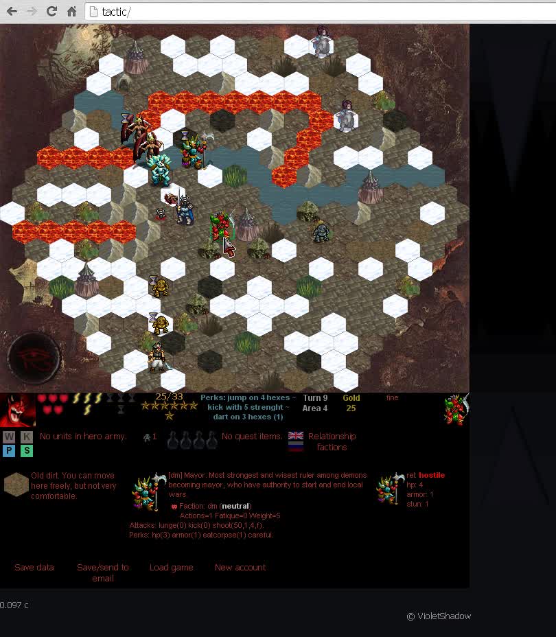 Update of version 0.18 video - Demon Tactic engine - ModDB