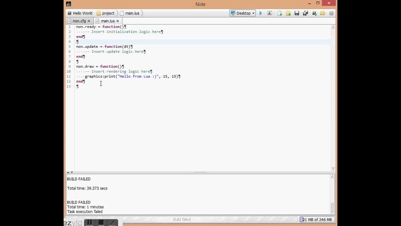 Nide (IDE for No Nonsense) demonstration video - NÖN - Mod DB