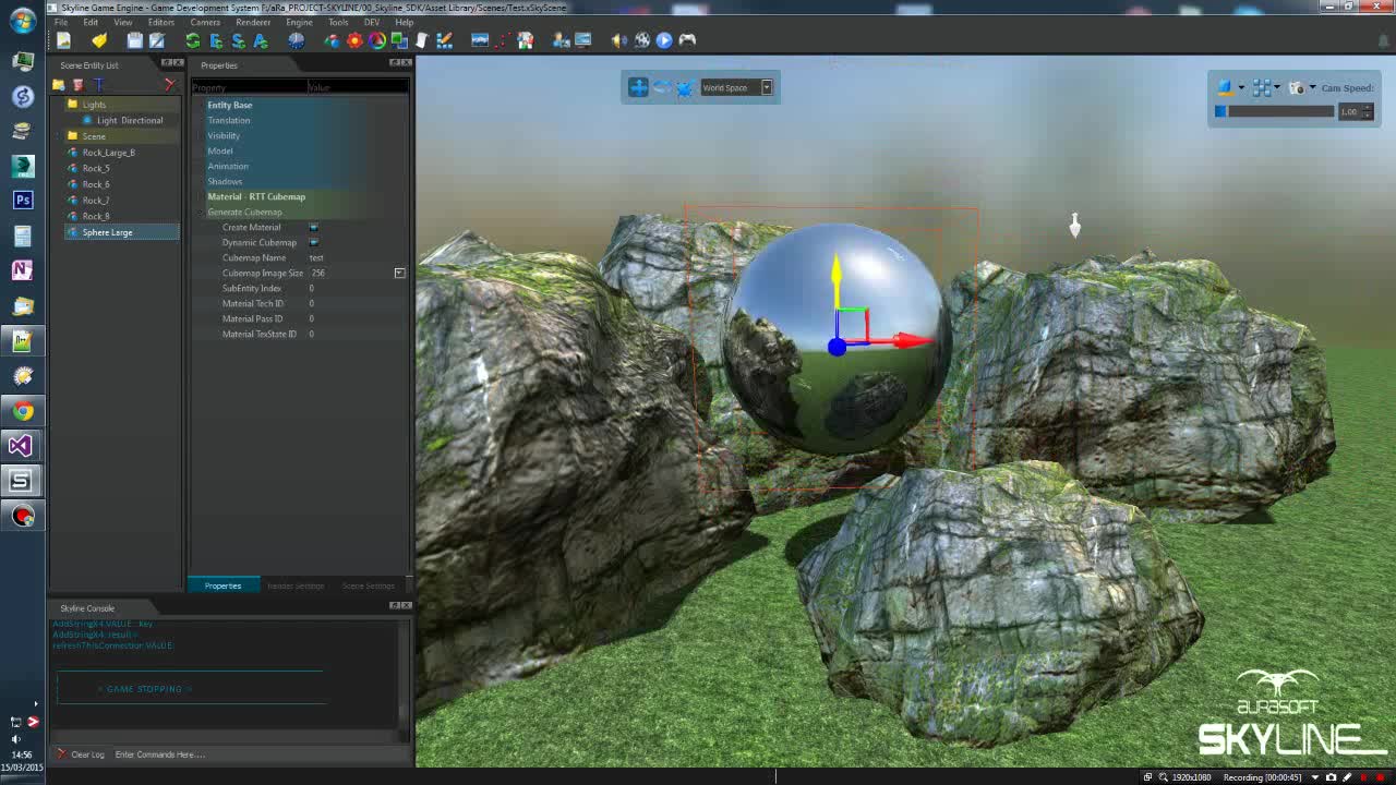 Skyline Simple Realtime reflection video - ModDB