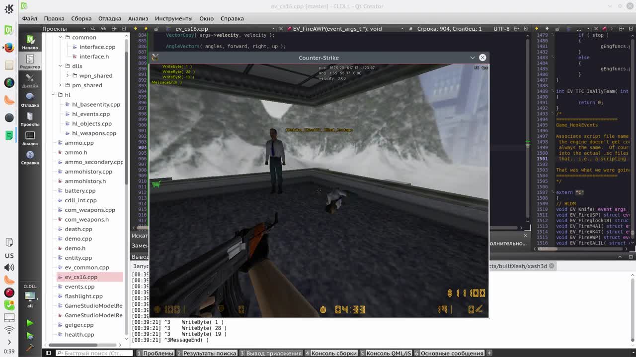 CS1.6 client.dll rewriting progress (29oct) video - Xash3D FWGS Engine ...