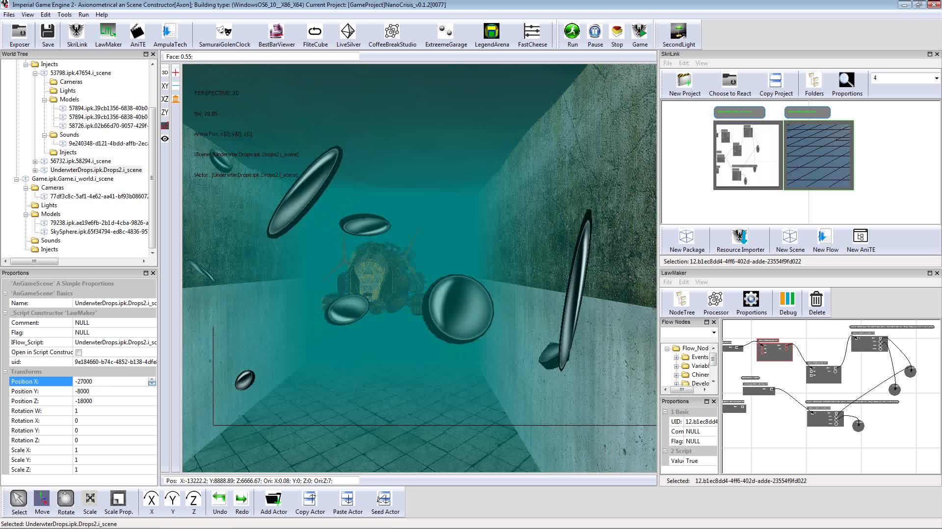 Nanocrisis- Particle Universe- bubles video - Imperial Game Engine 2 ...