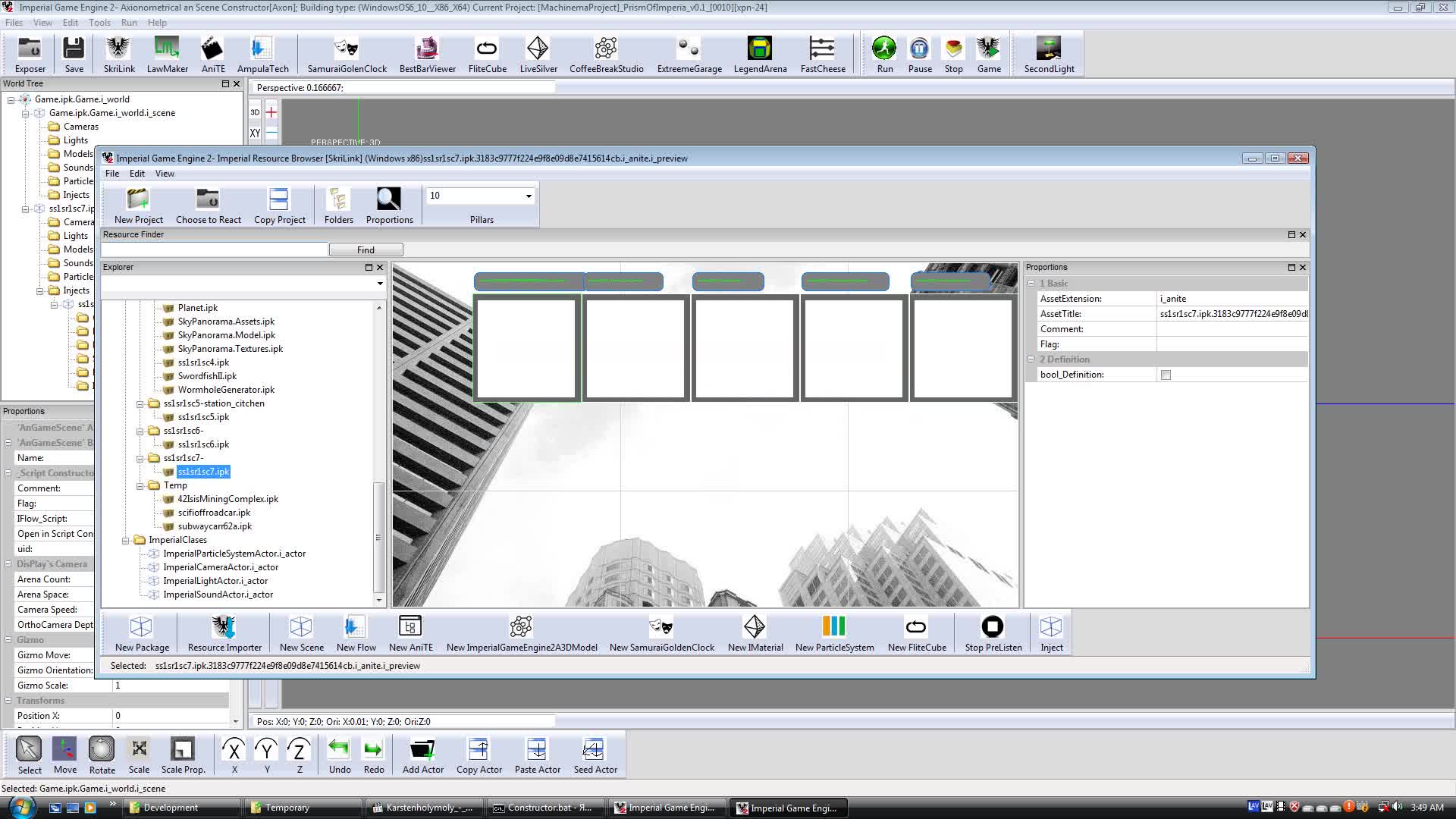 Imperial Game Engine 2 v42.8.12[6293]Initialisation Chinematic Renderer  video - Mod DB