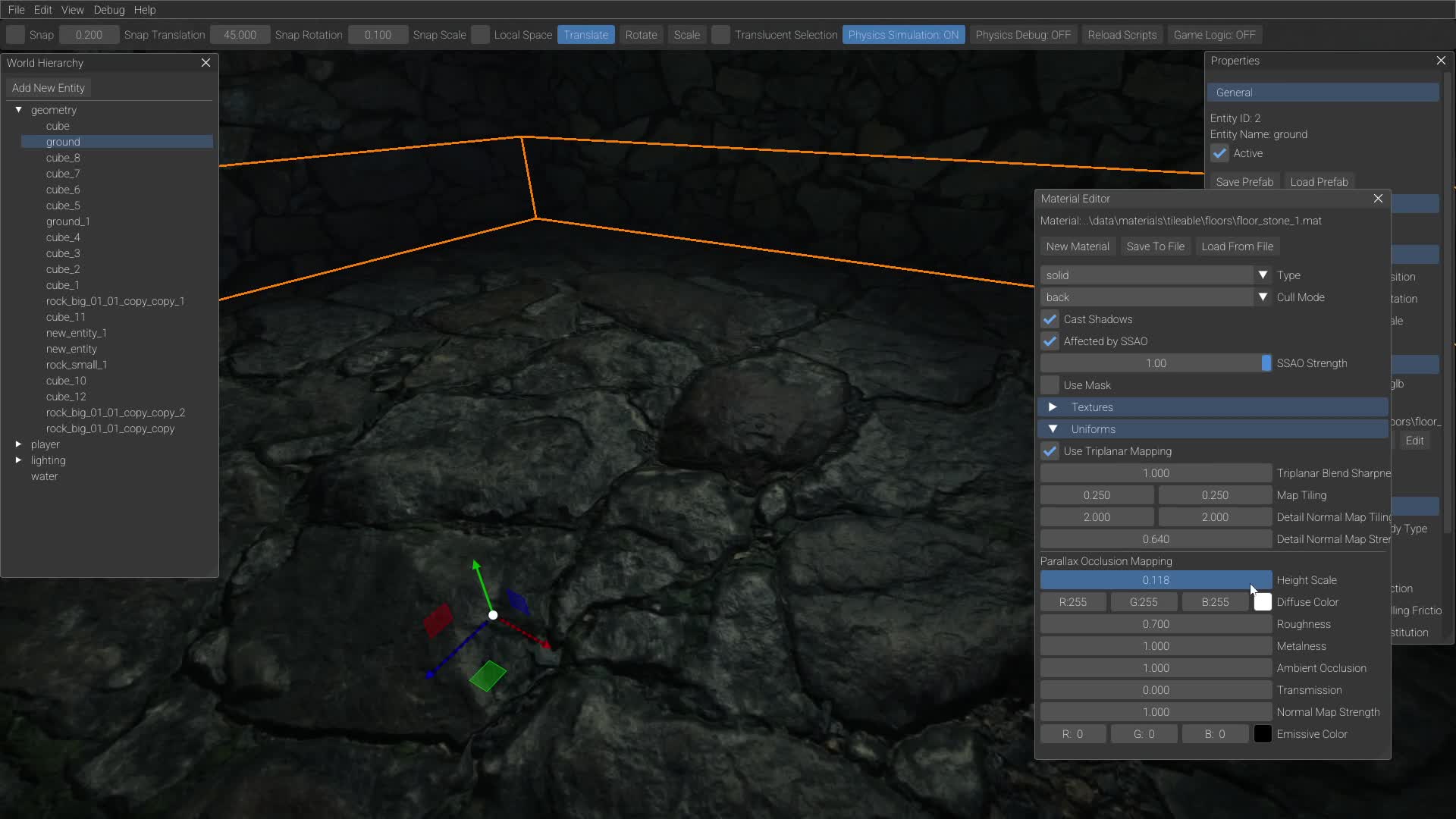 Parallax Mapping video - Detis Engine - ModDB