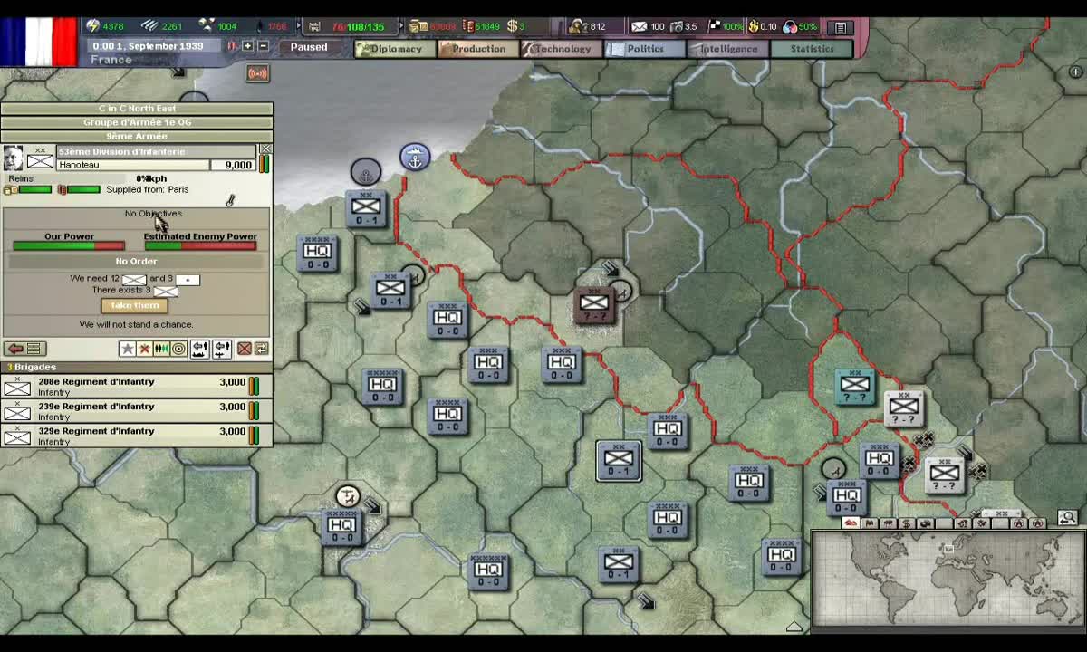 France and Diplomacy video Hearts of Iron III Indie DB