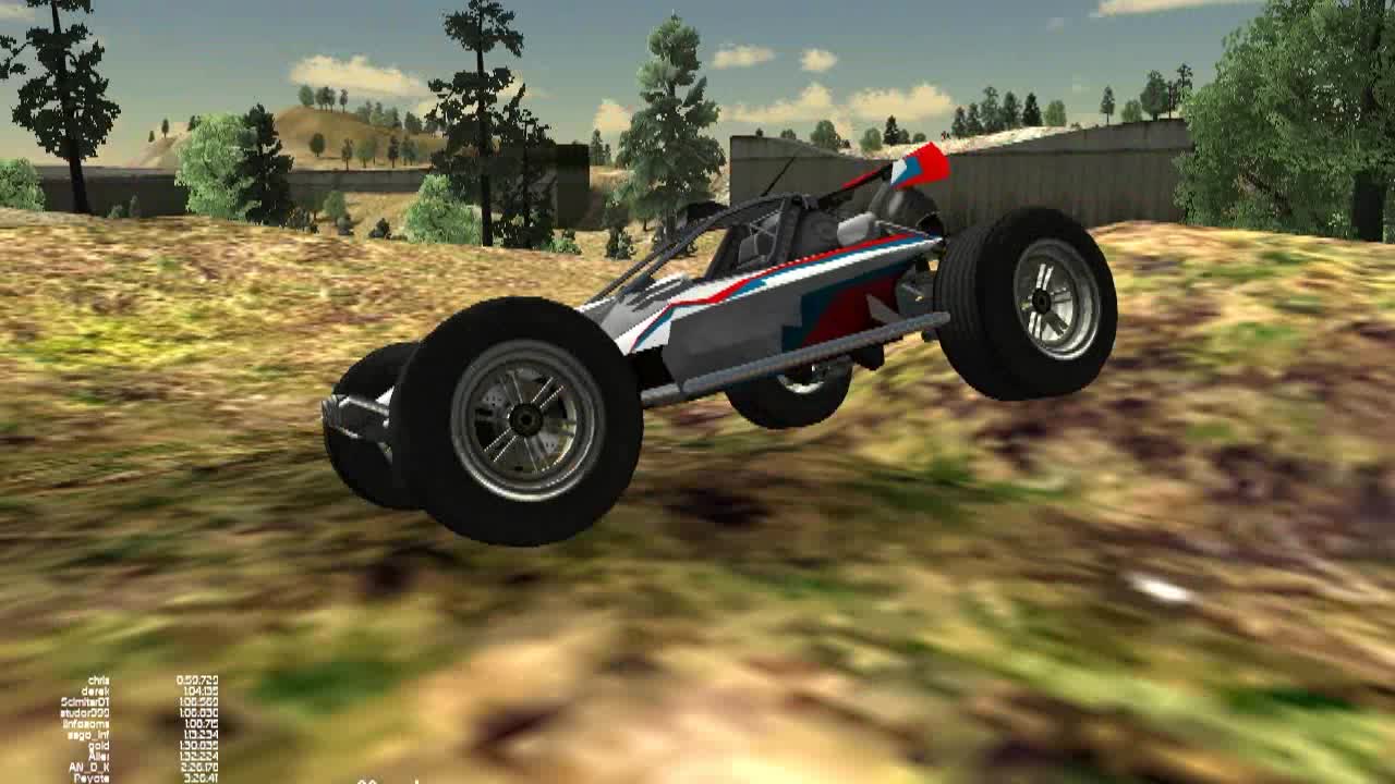 Physics demo 2 (Steering Rack and Suspension) video - Stunt Car Online ...