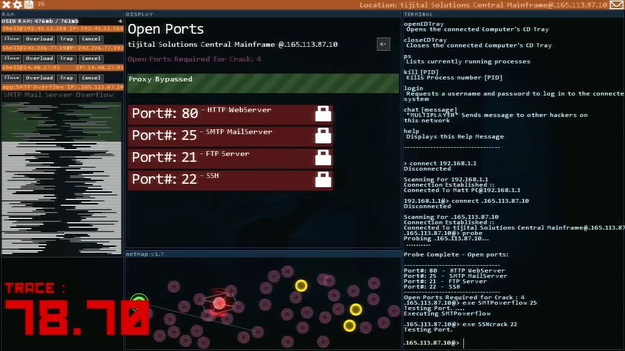 Hacknet is a hacking game with real hacking