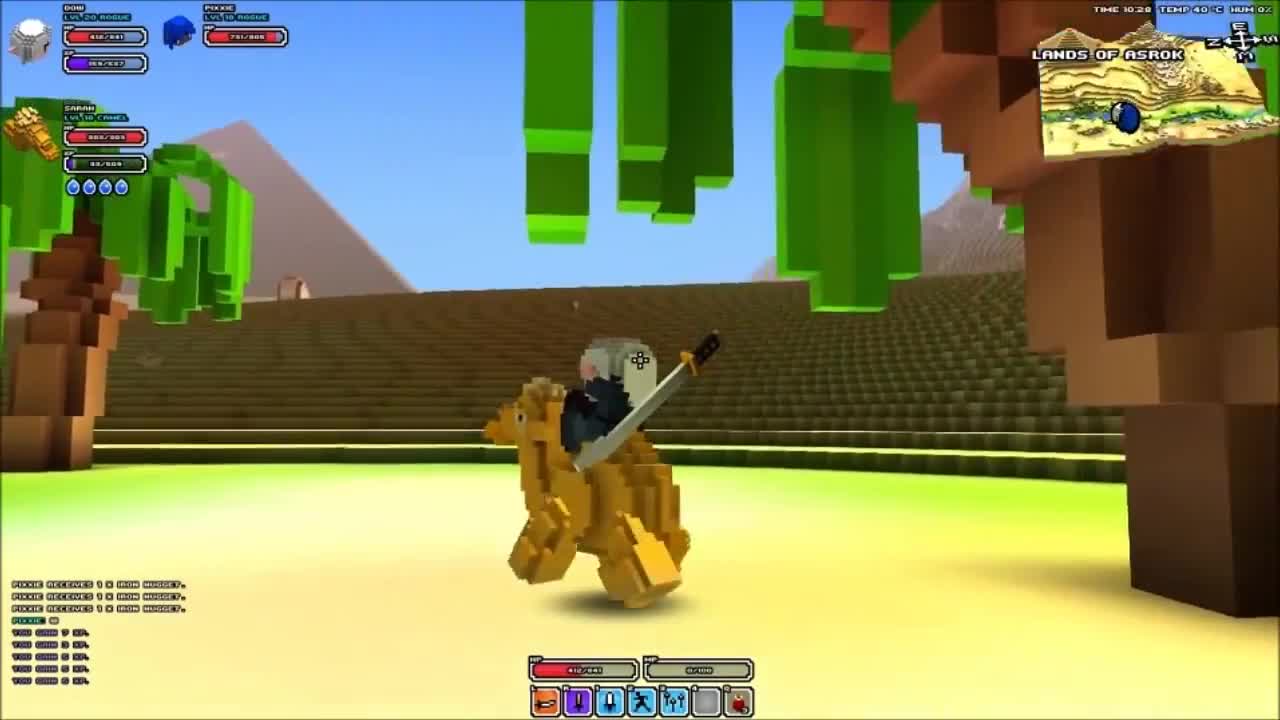Explorers Trailer video - Cube World - ModDB