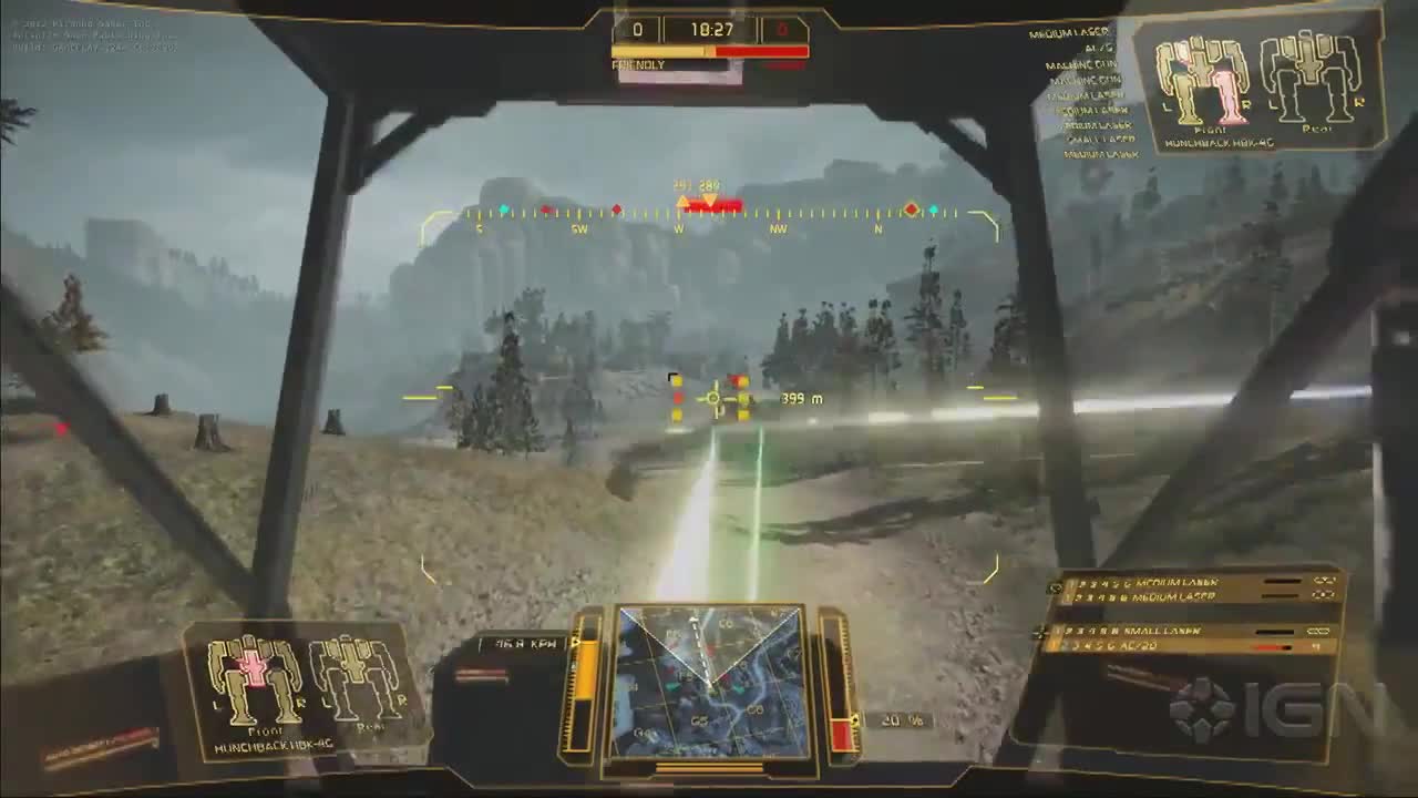 MWO Medium Mech breakdown video MechWarrior Online Mod DB