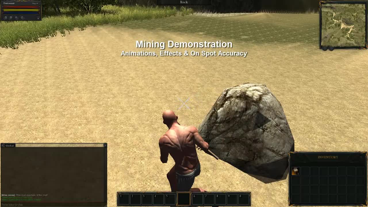 Chat & Mining Demonstration video Realm Zero ModDB