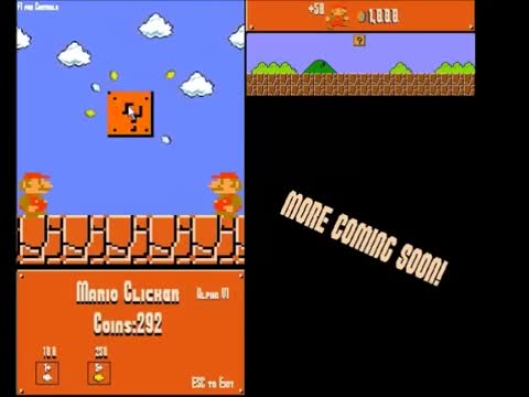 Alpha V1 Gameplay Commentary video - Mario Clicker - Indie DB