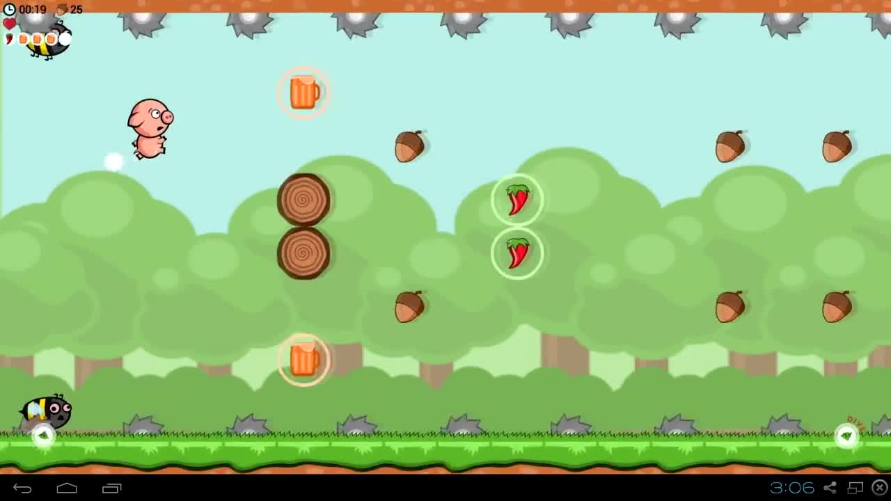 Flappy Pig Challenge Level video Run Pig Run IndieDB
