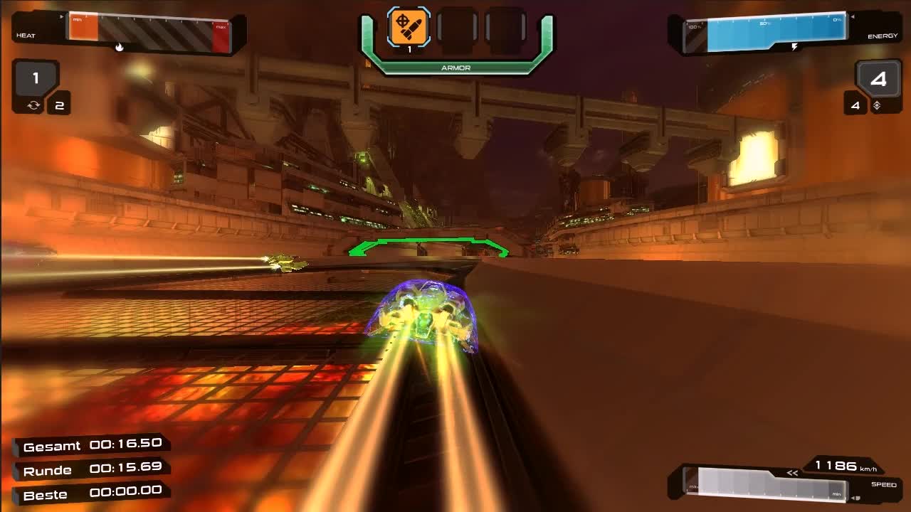 Quantum Rush - Volcano Track: Chthonic Crater video - ModDB