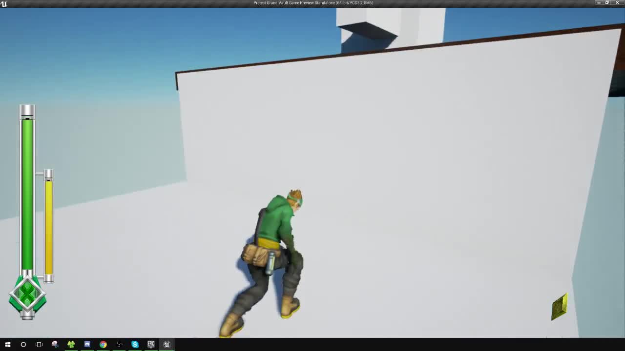 Platforming - Ledge Climb video - Project Grand Vault - IndieDB