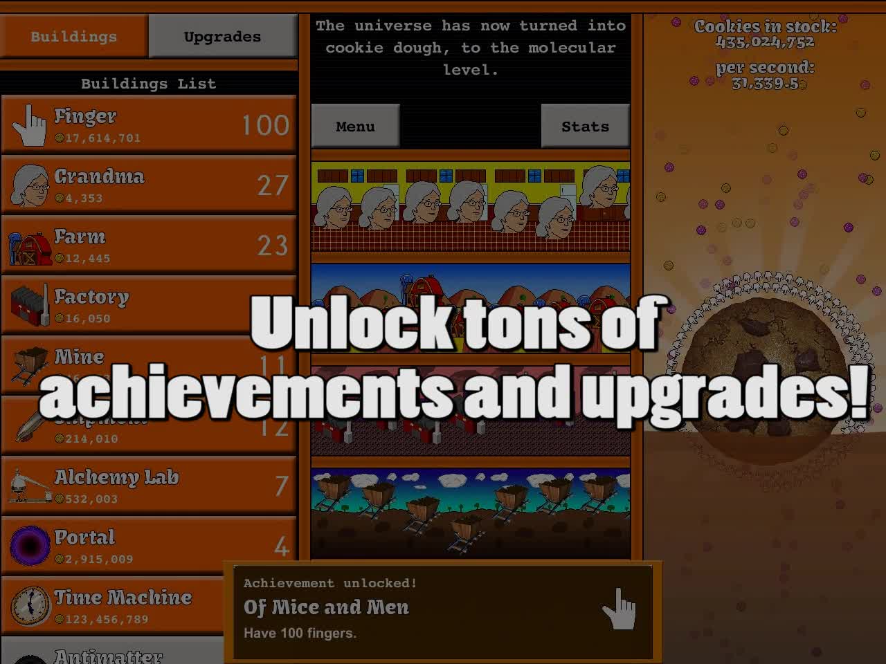 Cookie tap trailer video IndieDB