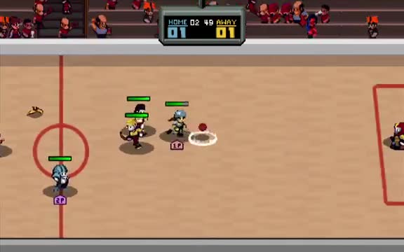 Early AI experiment video - Super Slam Dunk Touchdown - ModDB