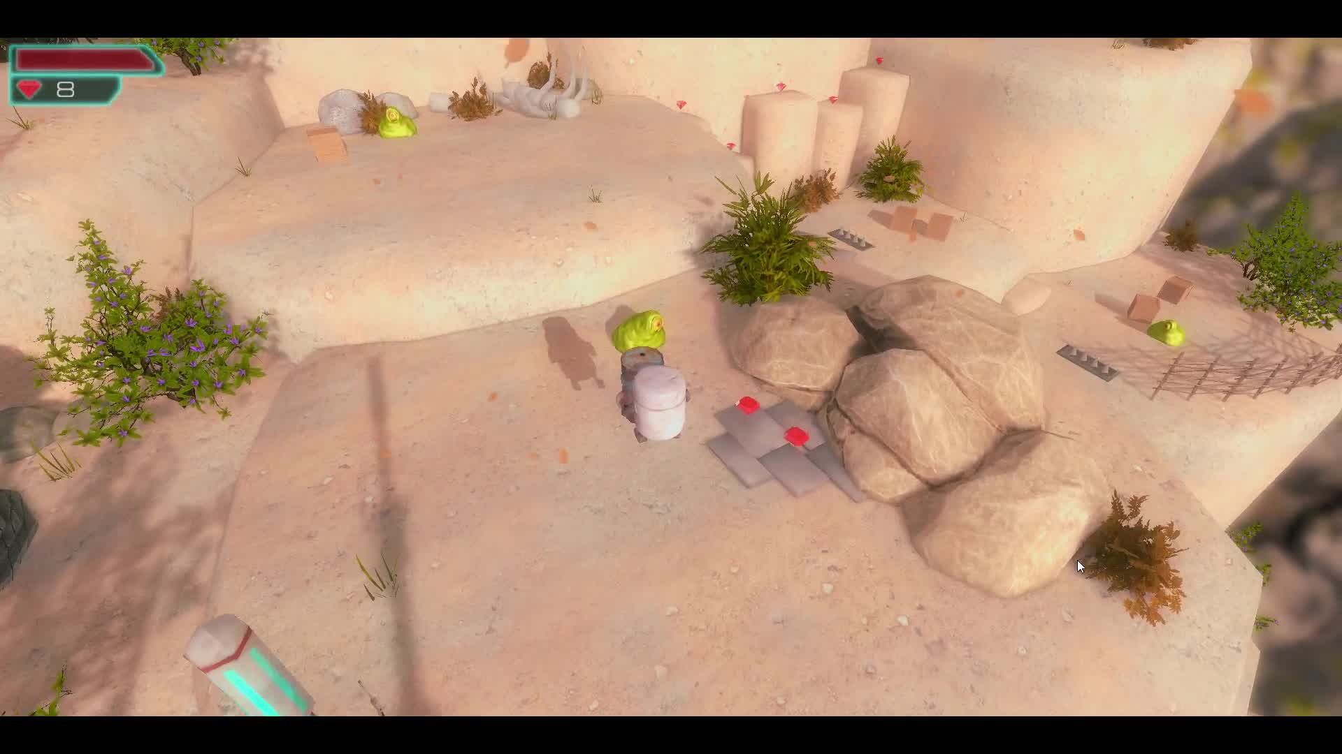 Feature Picking and Throwing objects video Scrap Garden Indie DB