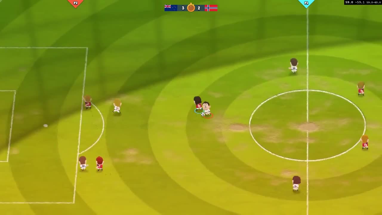 Norway vs New Zealand (no supermoves) video - Kopanito All-Stars Soccer