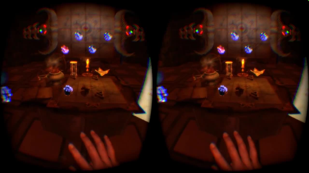 Solving Puzzle using Leap Motion video - MagiCraft Series - IndieDB