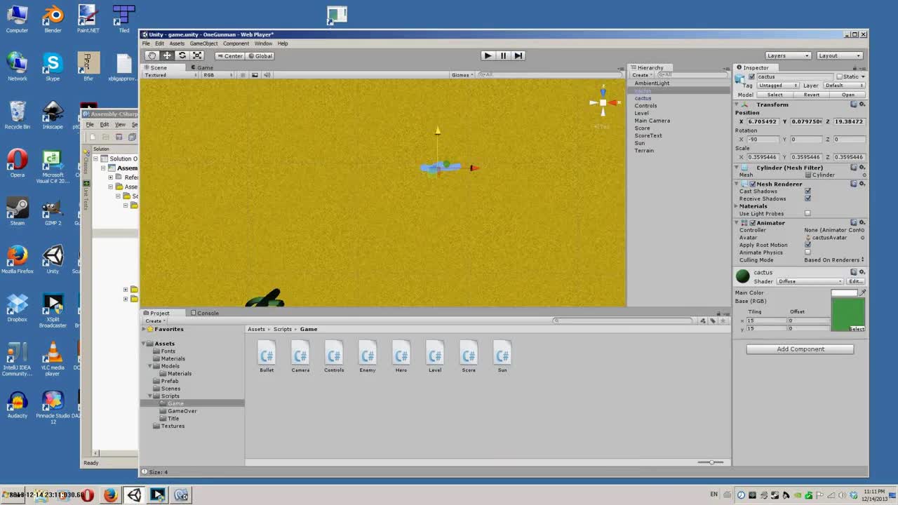 Time lapse development video - Tex Oneman - IndieDB