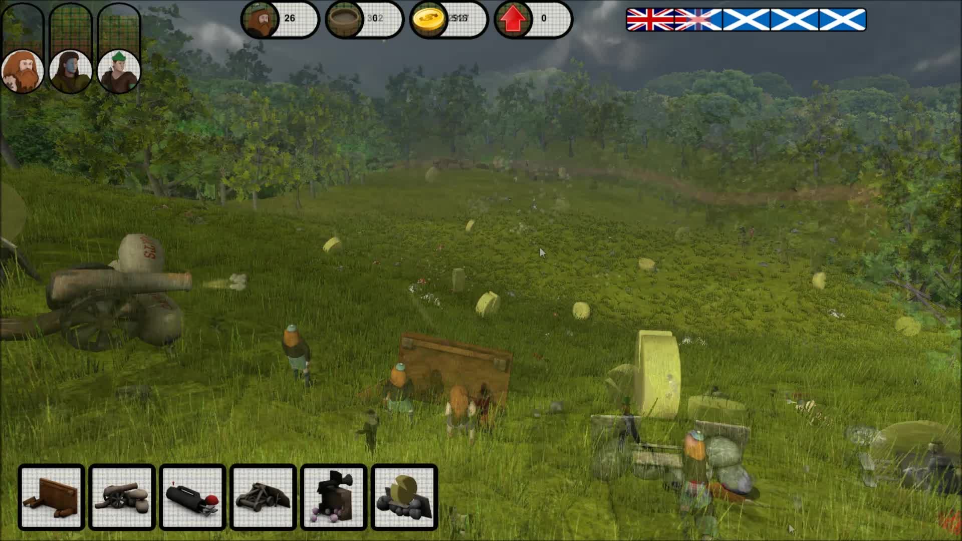 Cheese Wheel Hill video Defend the Highlands ModDB