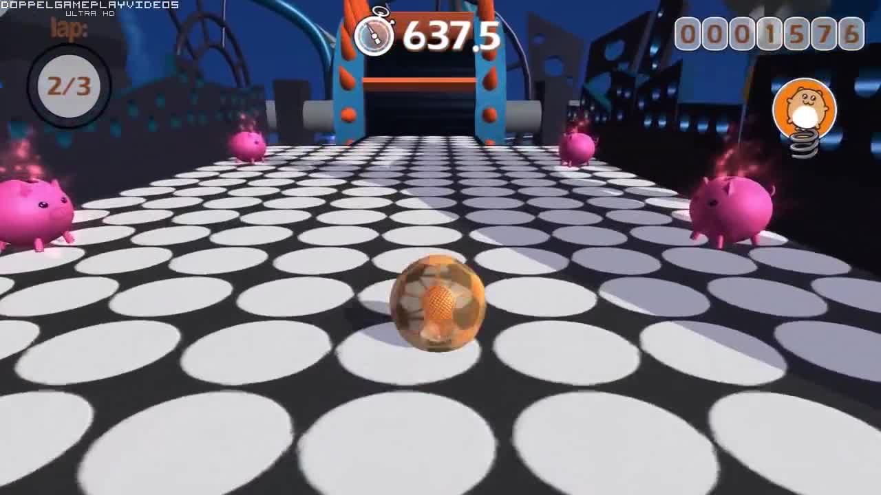 hamster in ball game