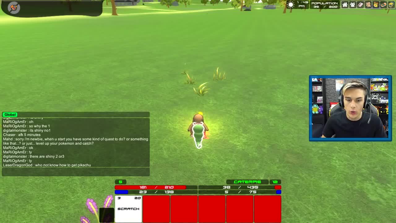 Pokemon mmo 3d, a video game made by fans. #pokemon #diglett #fangame