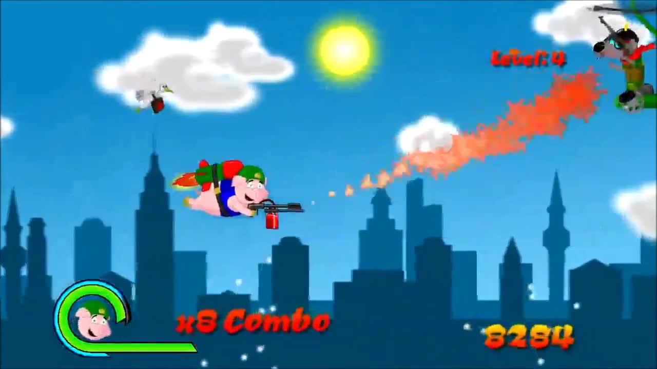 War Piggy Jetpack Pig Wars video ModDB