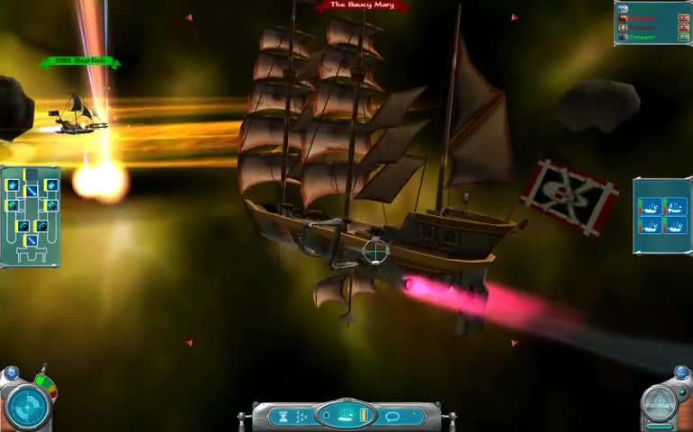 treasure planet battle at procyon mods fleet size