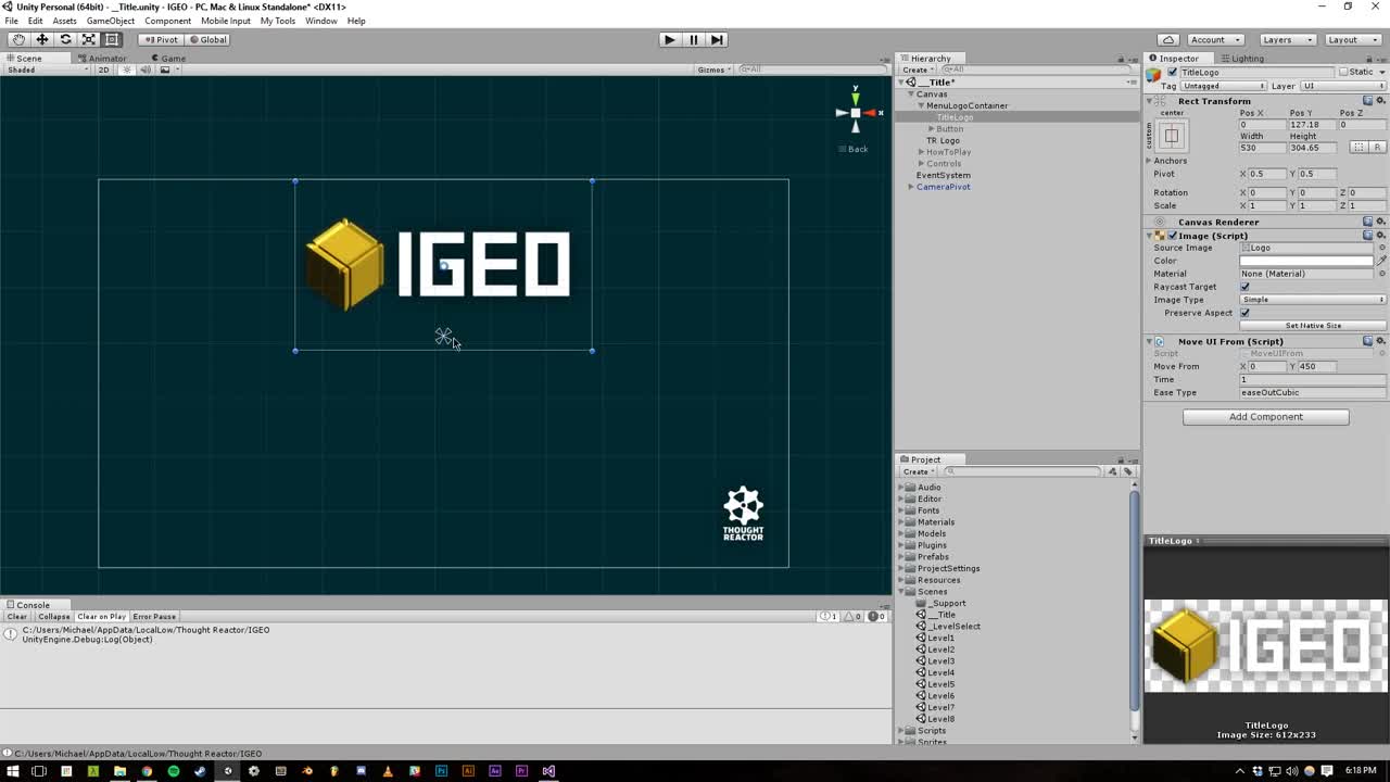 IGEO Updated UI Timelapse video - ModDB