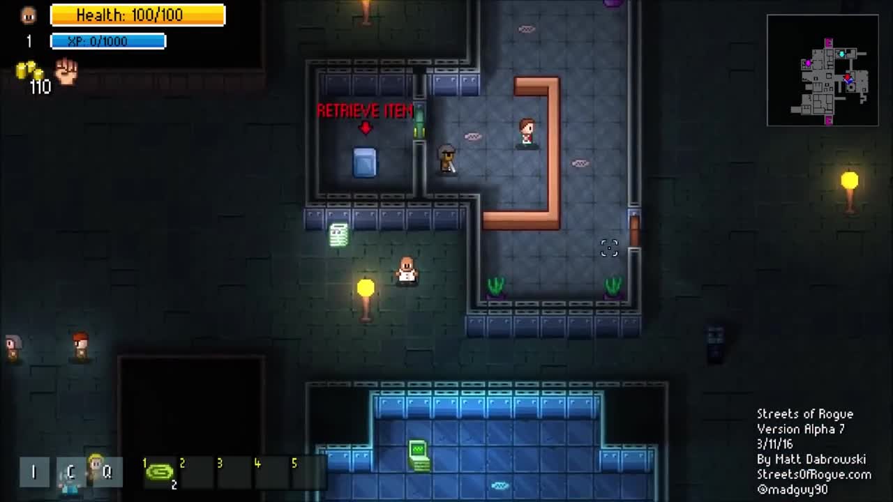 streets of rogue gameplay