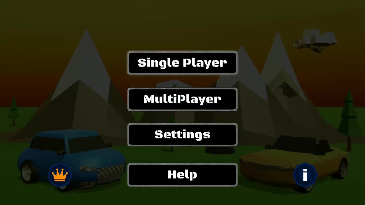 Mini Racing Mania Multiplayer using WI-FI hotspot