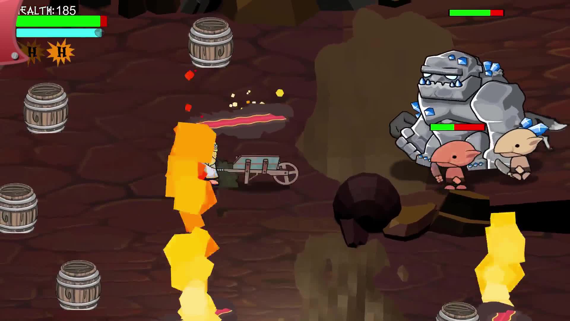 Wheelbarrow Warrior Steam Trailer 1 video Indie DB