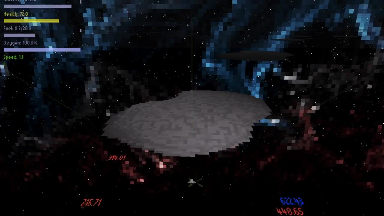 Dynamic pixel lighting video Space Dust IndieDB