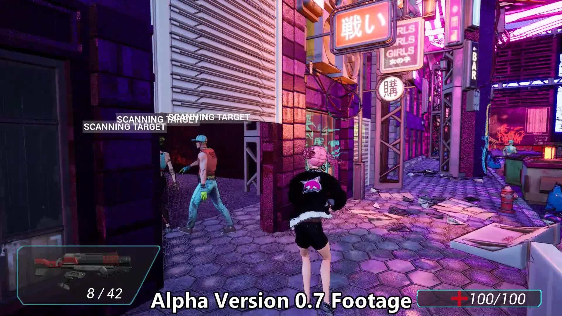 Alpha Version 0.7 Footage: Chaos Agents Ambush And Hover Cars