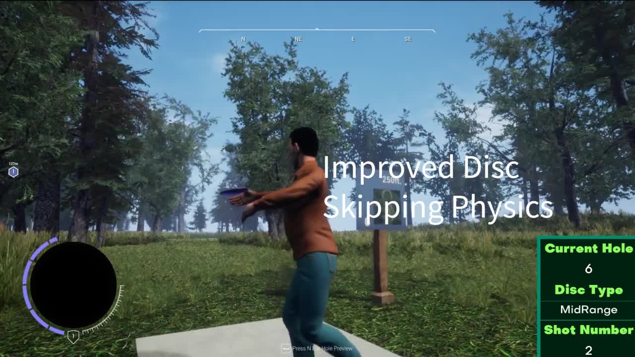 Ultimate Disc Golf XStep Throw Preview video IndieDB