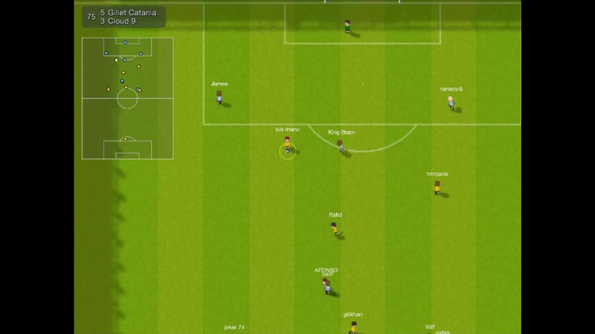 soccer gameplay