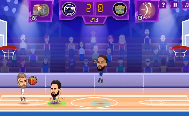 2 Player GAMES Unblocked - Basketball Legends 2020 