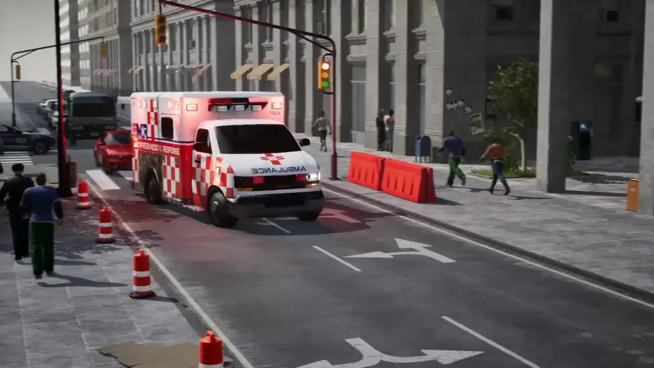 Ambulance Simulator Gameplay Teaser video IndieDB