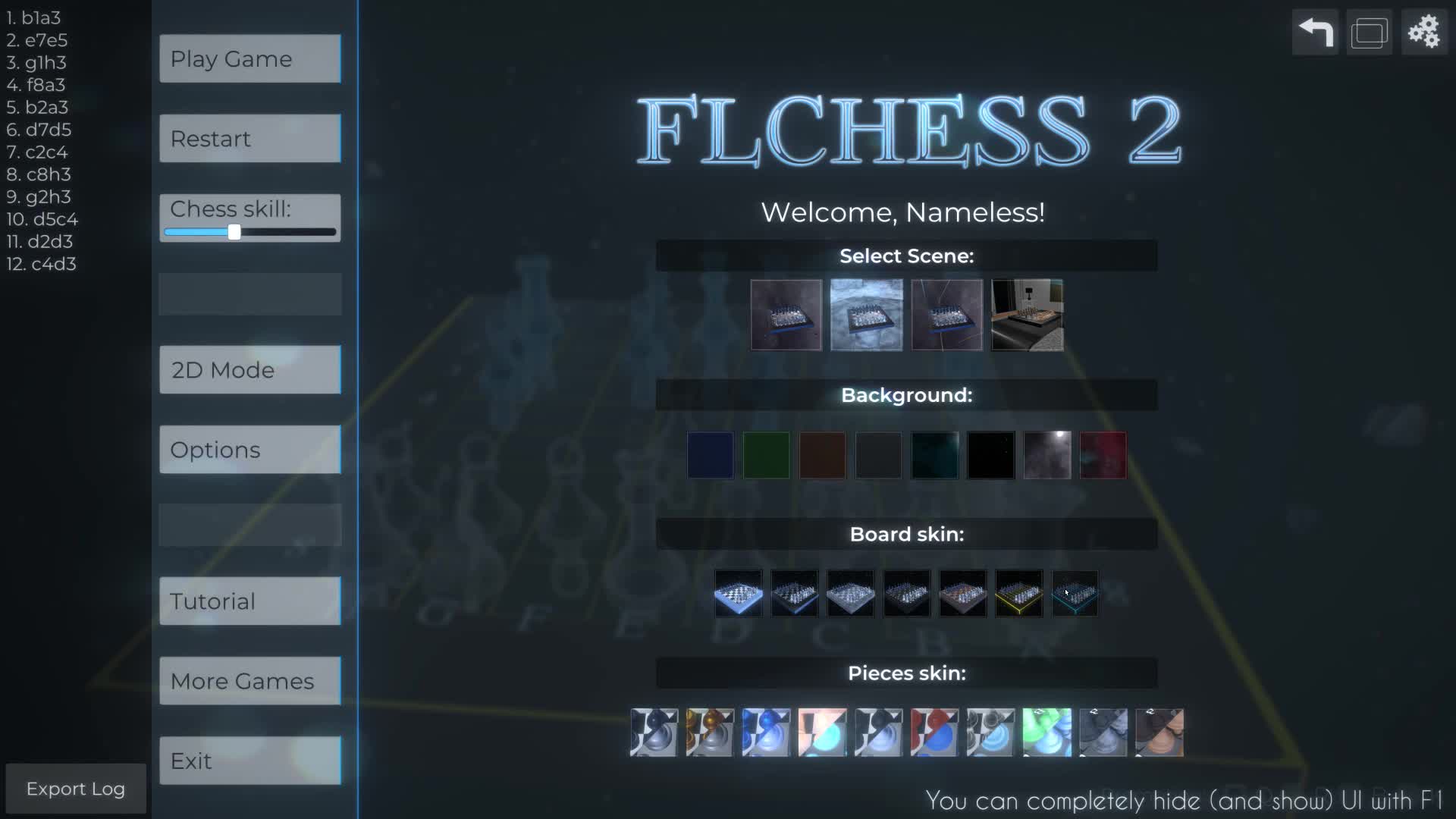 Default 1 video - flChess 2 - IndieDB