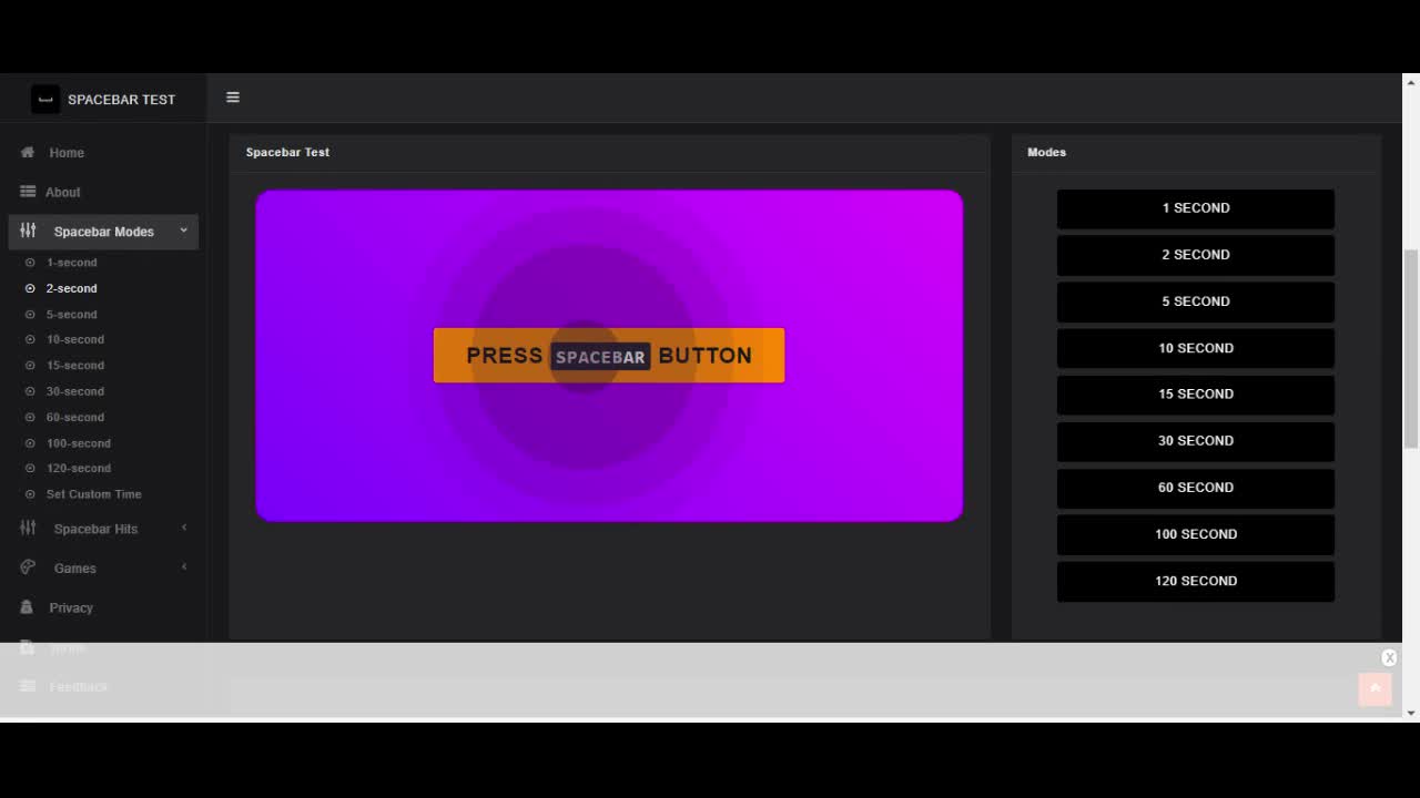 spacebar counter 1 minute record spacebar counter 1 minute record