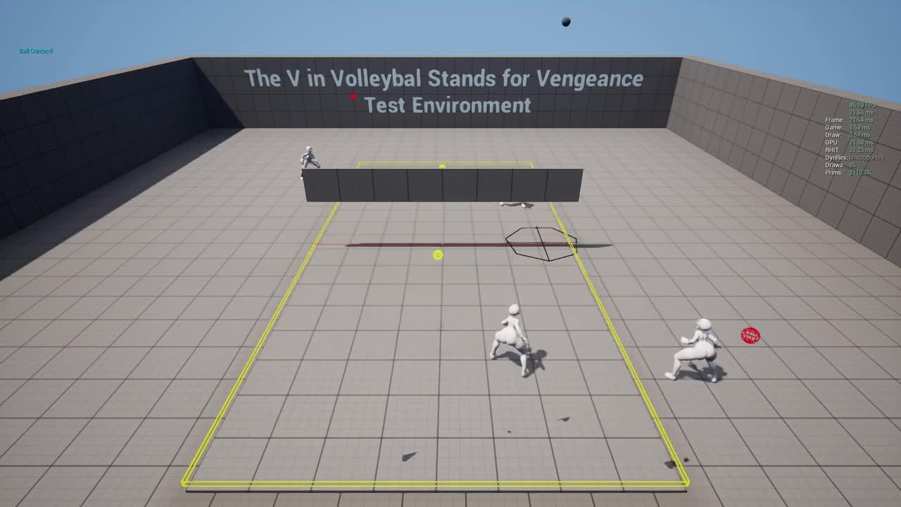 VolleyBall Game Prototype Debut Teaser video Project V (for