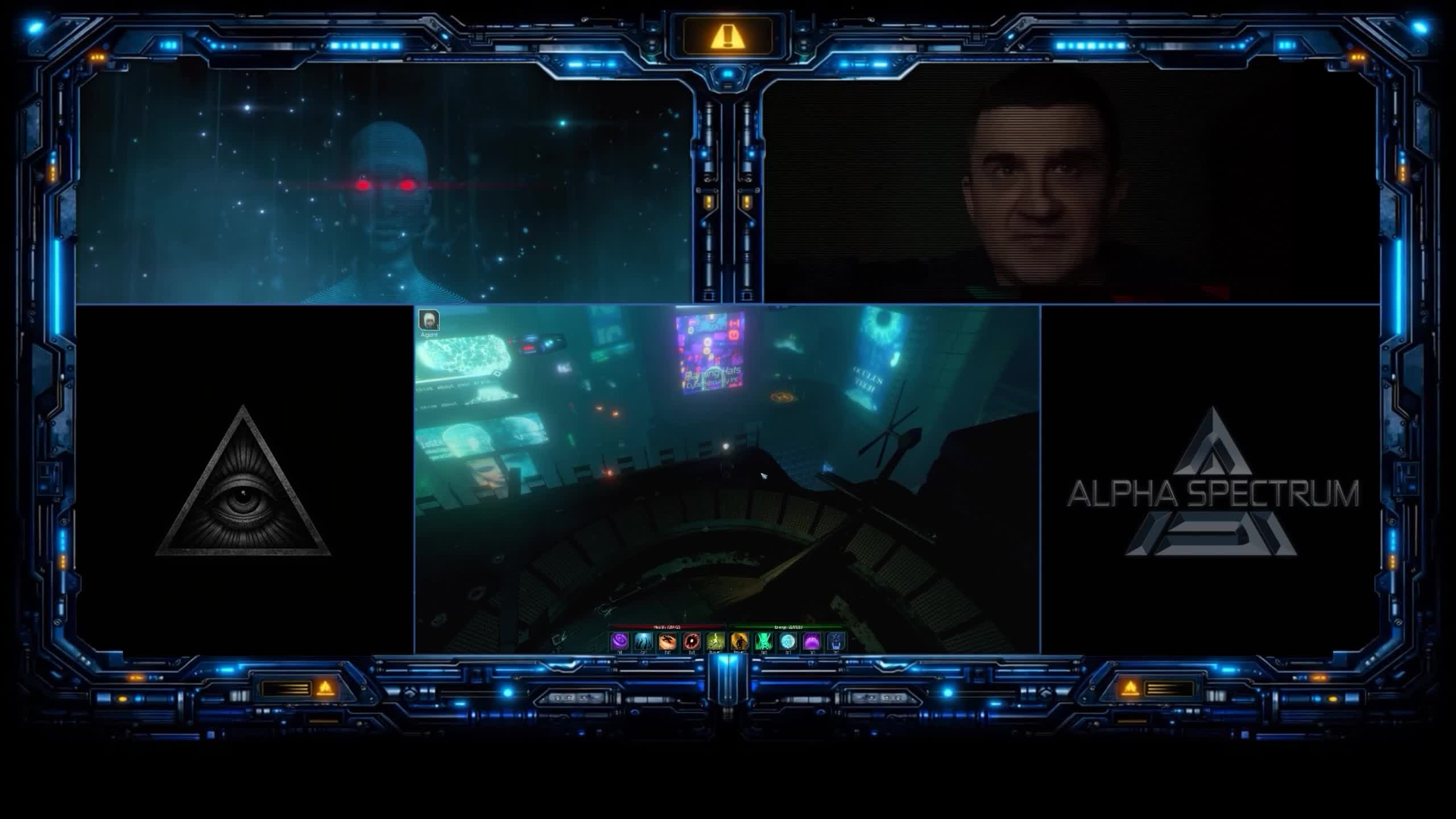 SitCom - debating the publisher AI video - Alpha Spectrum - ModDB