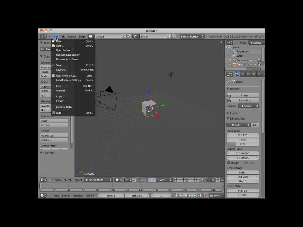 1 Blender For Laptops by Neal Hirsig video Blenderheads Mod DB