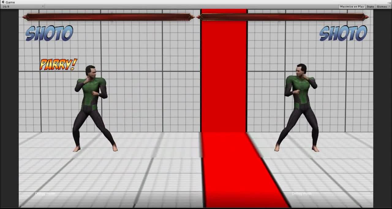 Projectile Parry video Universal Fighting Engine Indie DB