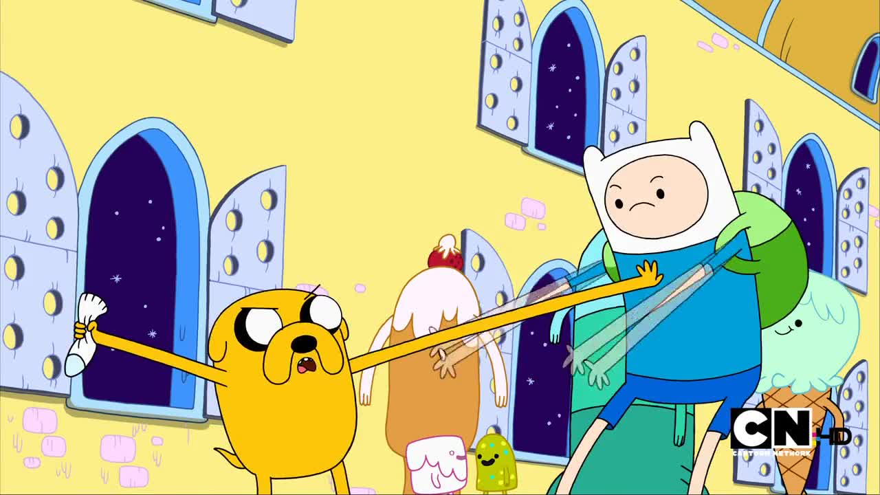 adventure time season 1 episode 1 slumber party panic