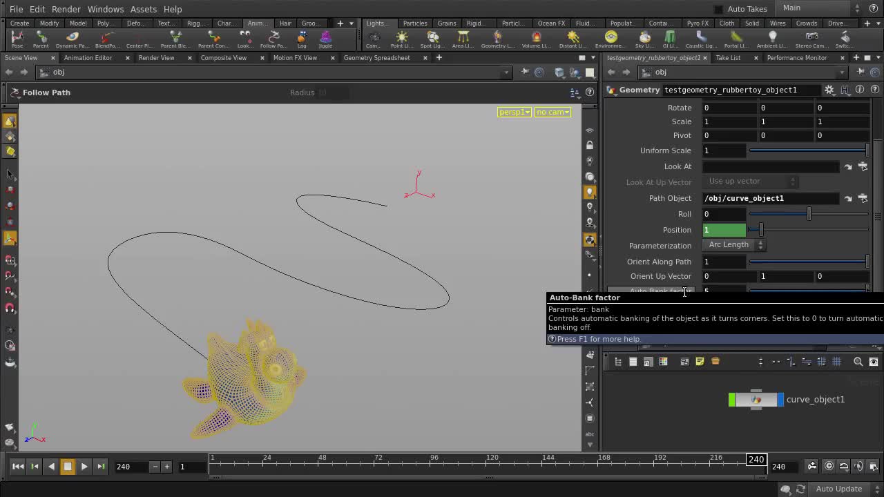 Houdini | Motion Path Animation video - Indie DB