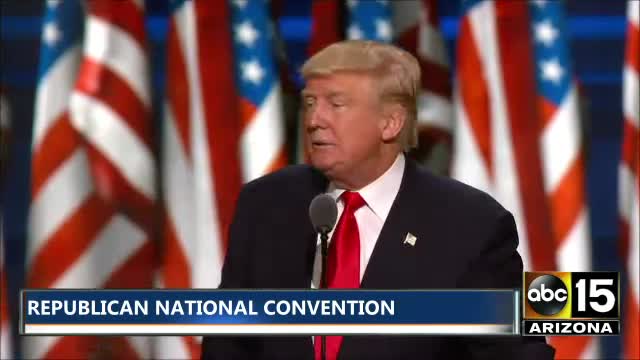 Speech Donald Trump Republican National Convention Video United 