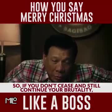 Duterte Christmas Message 2022 Script Merry Christmas Message From President Duterte Video - Humor, Satire,  Parody - Mod Db