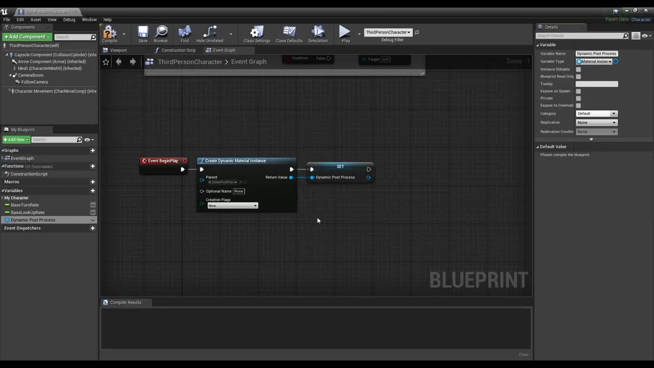 Post Process Effects in Unreal Engine